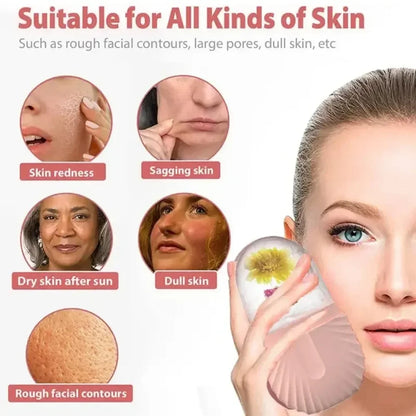 Silicone Ice Facial Roller Face Lifting Contouring Tools Ice Cube Trays Ice Globe Balls Eye Face Massager Beauty Skin Care Tool