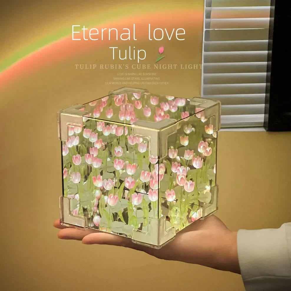 Handmade Tulip Night Lamp