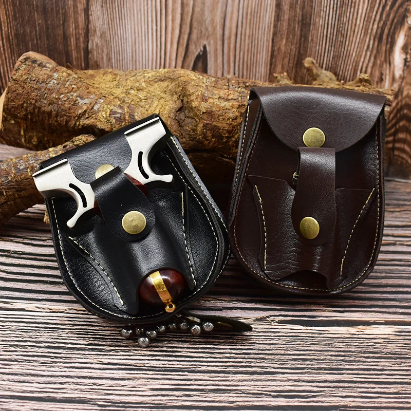 Hunting Slingshot Bag Outdoor Sports Steel Ball Storage Bag Easy To Carry Durable Non-Deformable Slingshot Accessories