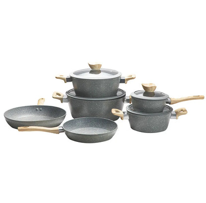 10 Pcs Pots and Pans Set