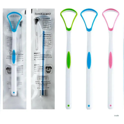 Tongue Scraper Cleaner for Adult Kid,Tongue Brush for Fresh Breath Dental Eliminate Bad Breath in Seconds Oral Care Tool