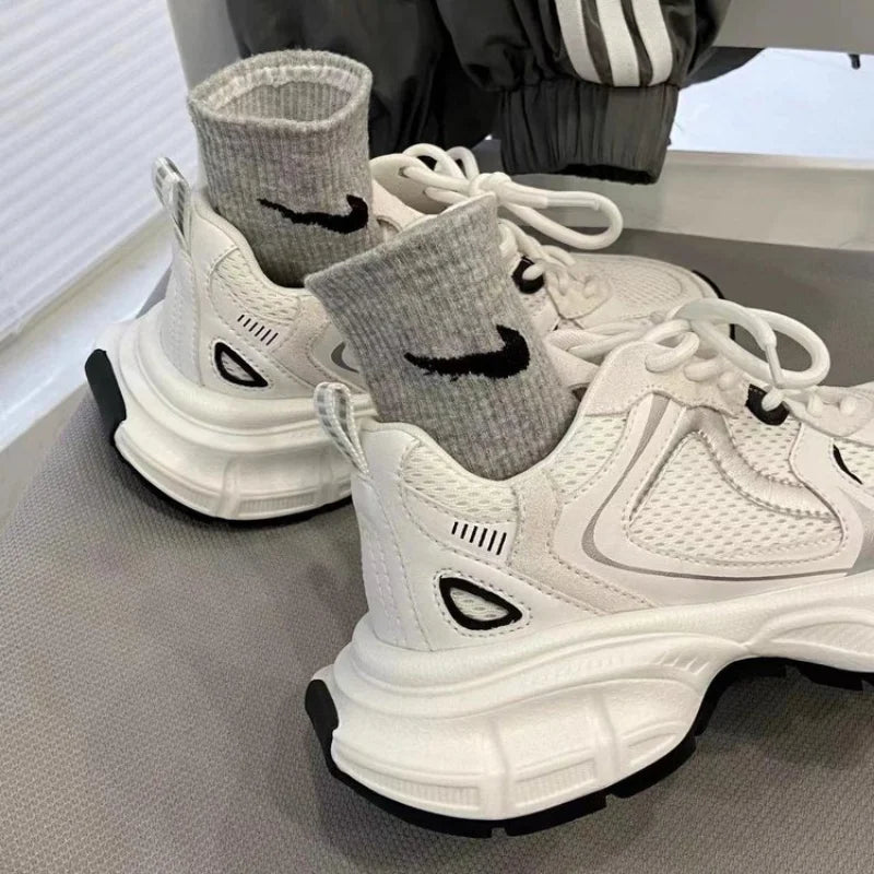 Women's Luxary Sneakers 2023 Mesh Breathable Shoes for Women Sports Running Casual Ladies Fitness Vulcanize Shoes Baskets