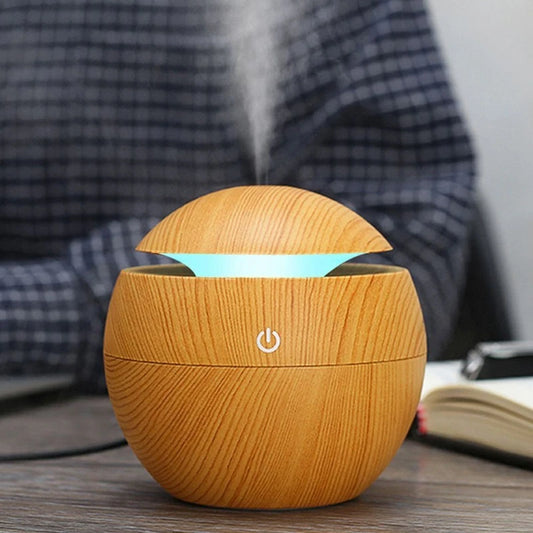 Wooden Ultrasonic Electric Air Humidifier