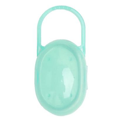 Baby Infant Toddler Dummy Pacifier Chain Holder Travel Storage Box Retractable Elastic Holder Strap Pacifier Nipple Cradle Case