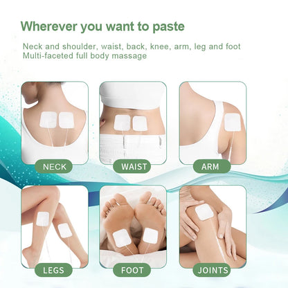 Massager Rechargeable Low Frequency Pulse Therapy Instrument Household Micro Current Dual Output Device