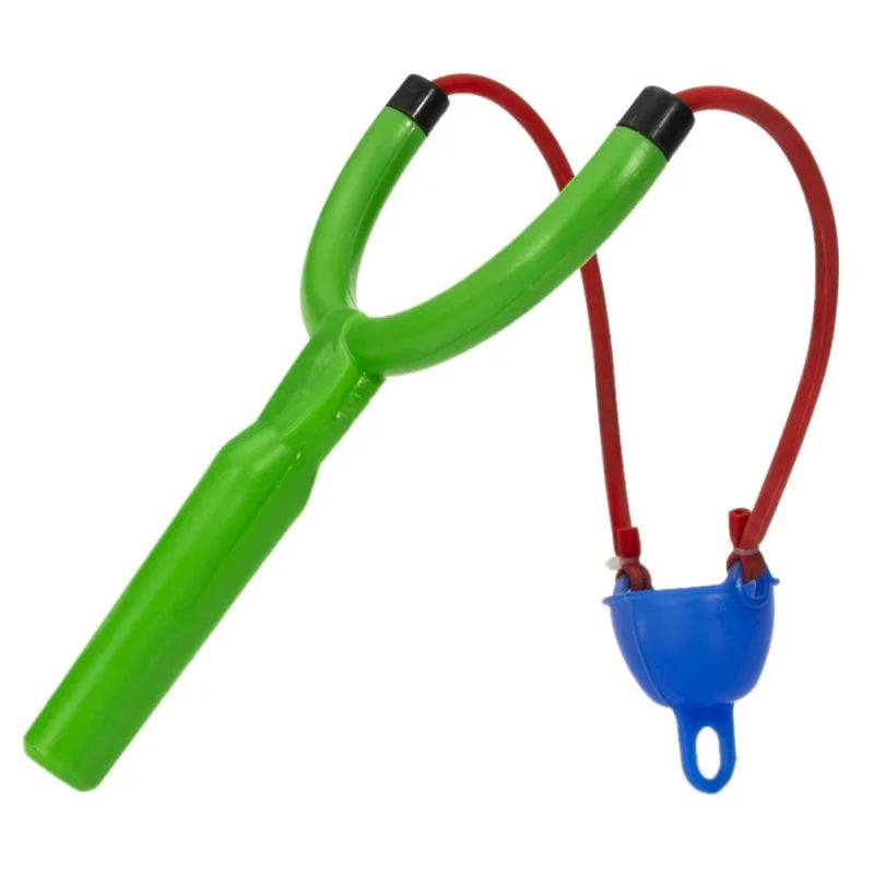 Fishing Nest Slingshot High Strength Plastic Rubber Band High Elastic for Long Distance Bait Throwing Accessories