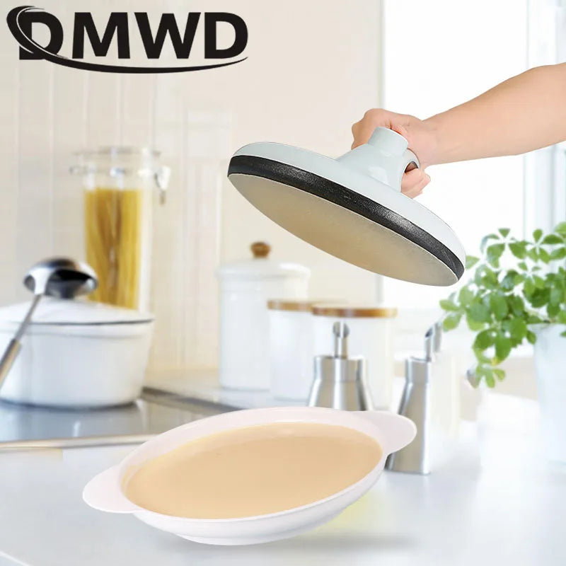 DMWD Automatic Crepe Maker Non-stick Pizza Pancake Machine Household Cooking Kitchen Application Spring Roll Electric Baking Pan
