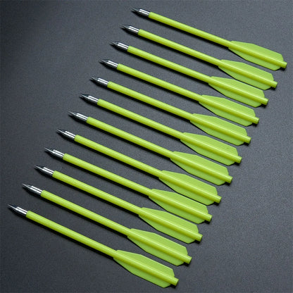 12pcs Archery 6.25 inch Short Bolts Hunting Arrows for Crossbow Shooting Accessories