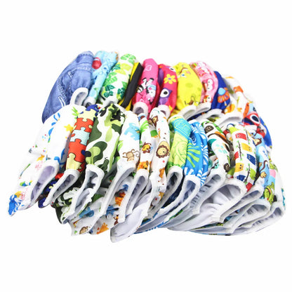 2024 New Baby Swim Diapers Waterproof Adjustable Cloth Diapers Pool Pant Swimming Diaper Cover Reusable Washable Baby Nappies