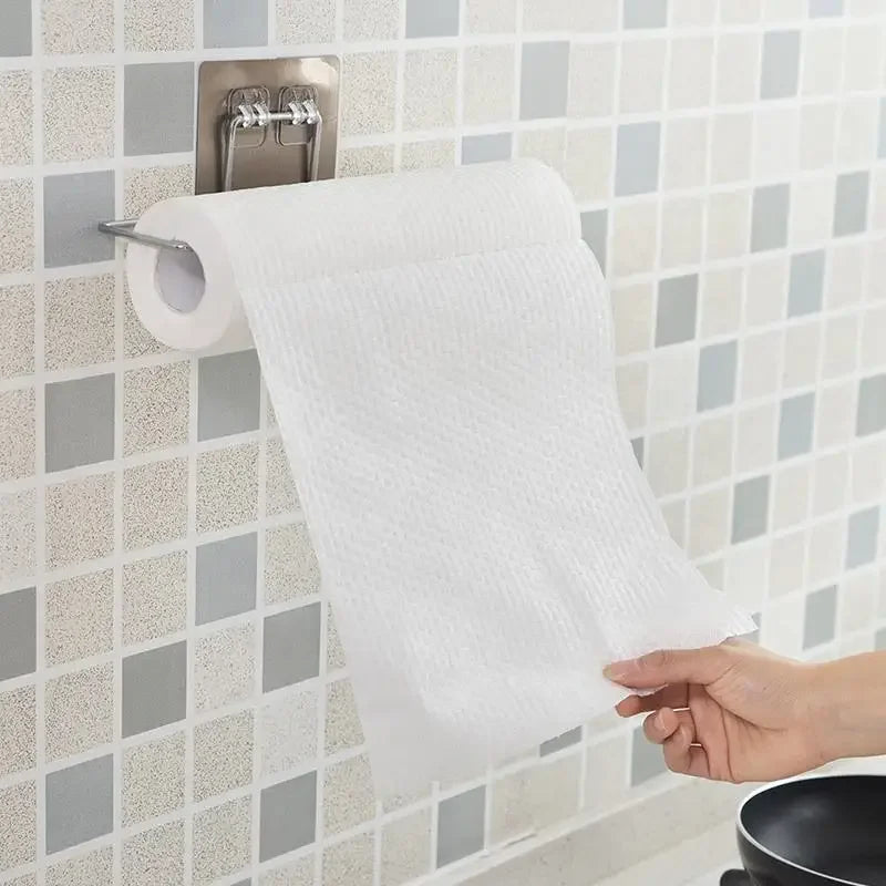 Disposable Rags Dish Cloth Non-woven Rag Home Kitchen One-time Cleaner Cloth Wipes Non-stick Oil Table Tableware Cleaning Cloths