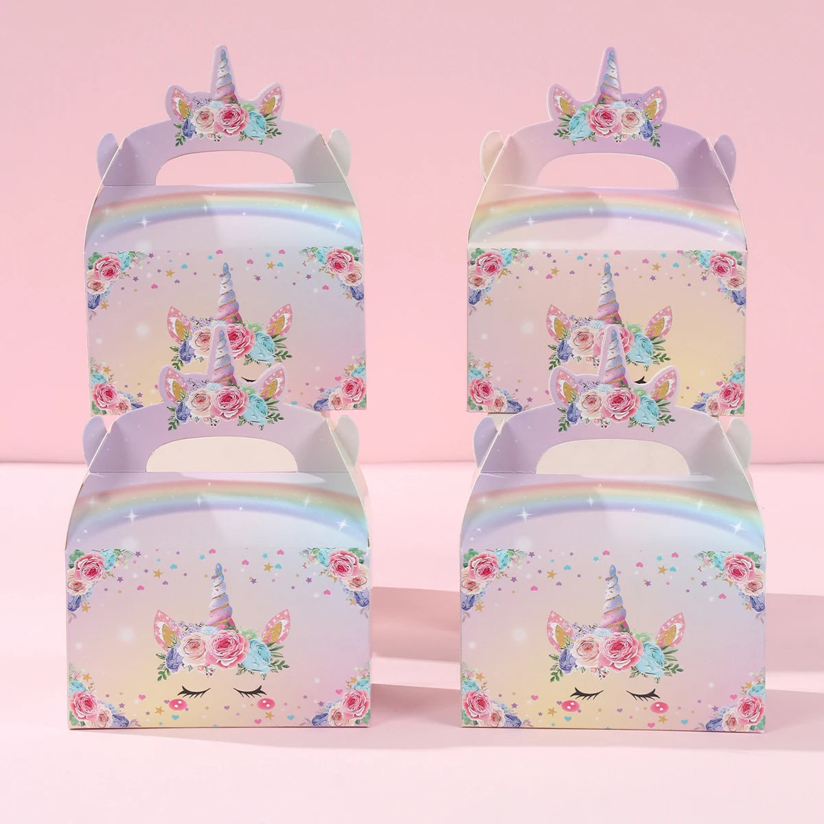 Rainbow Unicorn PE Tablecloth Happy Unicorn Theme Birthday Party Decorations Kids Favors Table Cover Girls Baby Shower Supplies