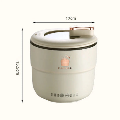 2024 New 1.8L Small Rice Cooker 300W Power Multifunctional Smart Electric Cooking Pot Home Portable Non-stick Hot Pot Soup Pot