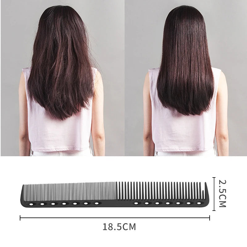 9 Colors Professional Hair Combs Barber Hairdressing Hair Cutting Brush Anti-static Tangle Pro Salon Hair Care Styling Tool