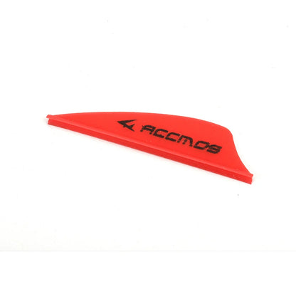 60pcs Archery 1.75'' Plastic Arrow Vanes Feather Accessories for Carbon Arrow Shaft Arrow DIY Shooting Hunting