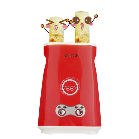220V Electric Automatic Omelette Dual Egg Roll Maker Double Switch Boil Cooking Eggs cup Sausage Machine Cooker Breakfast Maker