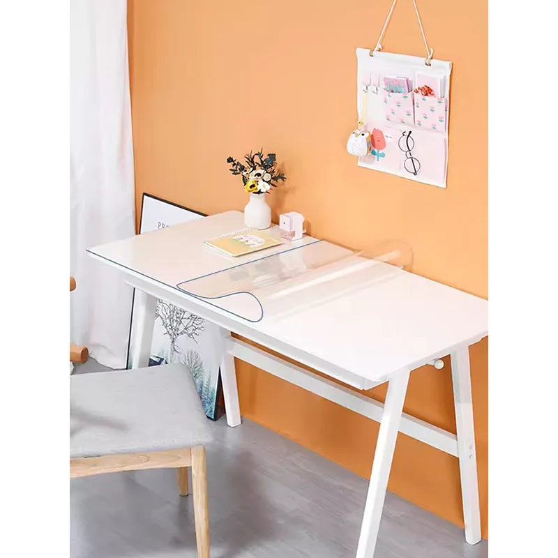 PVC Table Mat Glass Soft Cloth Table Cover Transparent D' Waterproof rugs and carpets for home living room Tablecloth 1.0 mm