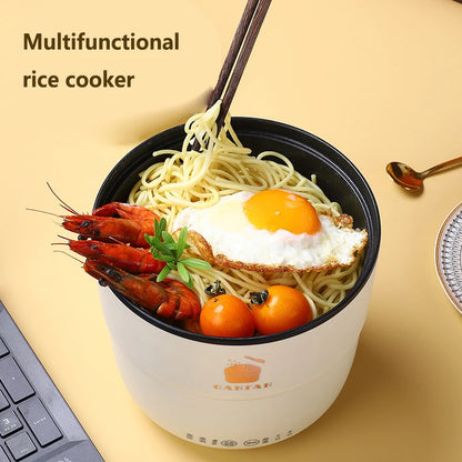 2024 New 1.8L Small Rice Cooker 300W Power Multifunctional Smart Electric Cooking Pot Home Portable Non-stick Hot Pot Soup Pot