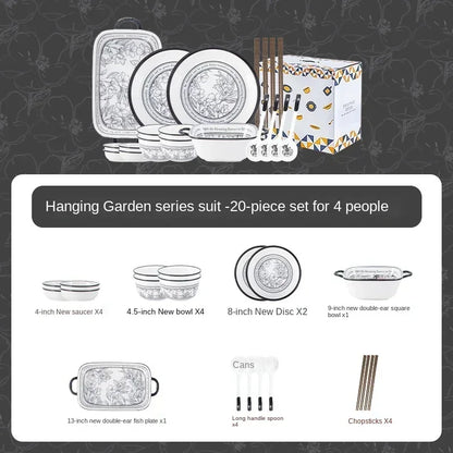 Best Ceramic Bowl Set | Ceramic Tableware Gift Box 