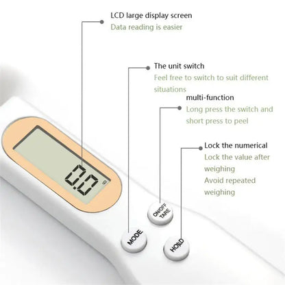 Digital Kitchen Scale Spoon