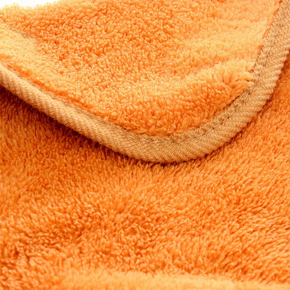 Coral Fleece Hand Towel Hanging Absorbent Towel Thickened Kitchen Towel Cleaning Cloth Dish Towel Non-Stick Oil Cleaning Cloths