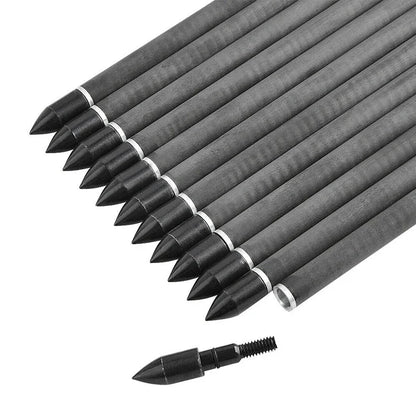12/24 7.5" 15" Archery Carbon Arrows Spine 400 Crossbow Shooting Arrows Bolts Fit Crossbow Mini Bow Hunting Accessories SHARROW