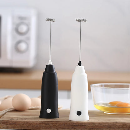 1PC Electric Egg Beater Milk Drink Coffee Whisk Stirrer Mini Milk Frother Mixer Electric Home Kitchen Egg Beater Kitchen Tools