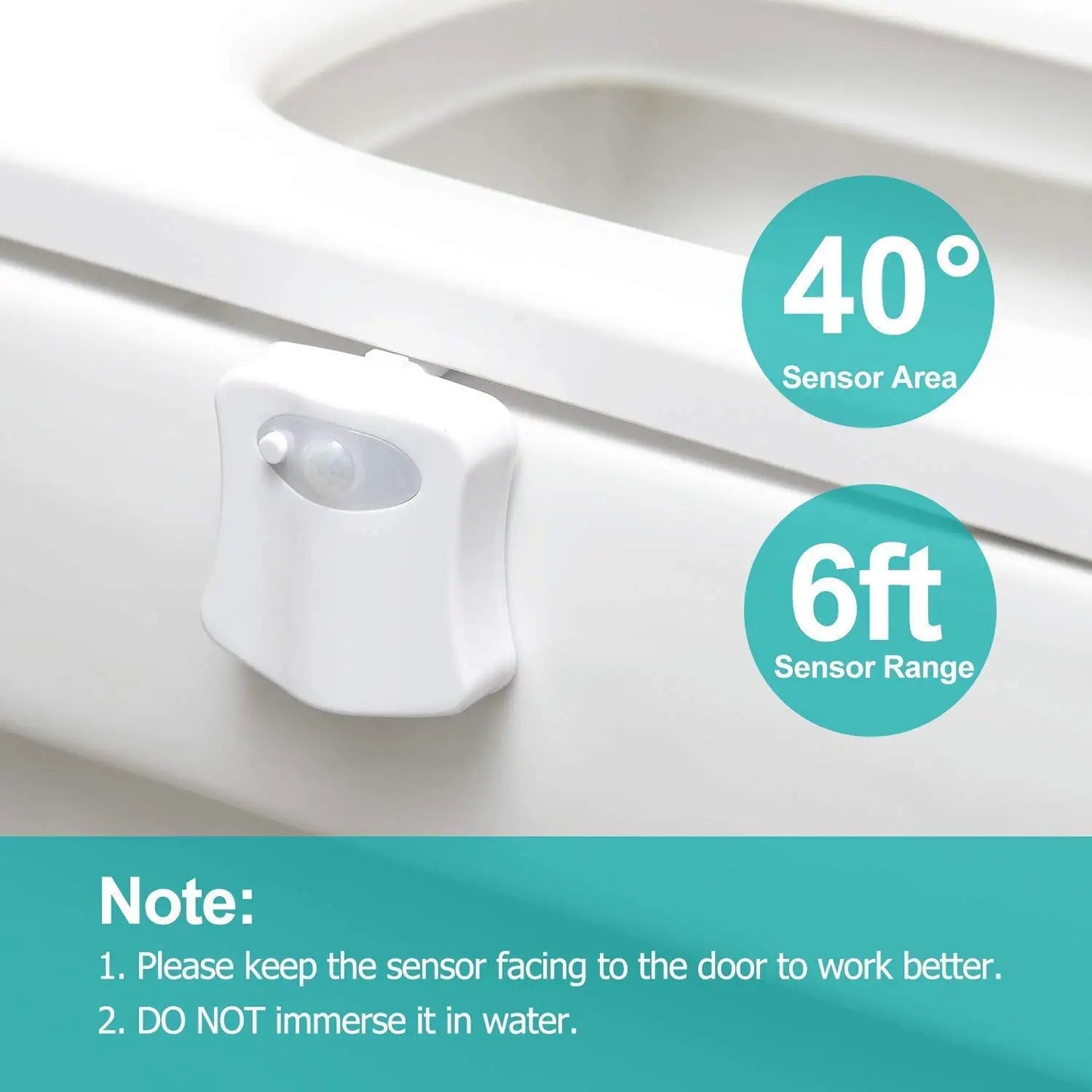 Smart PIR Toilet Nightlight LED