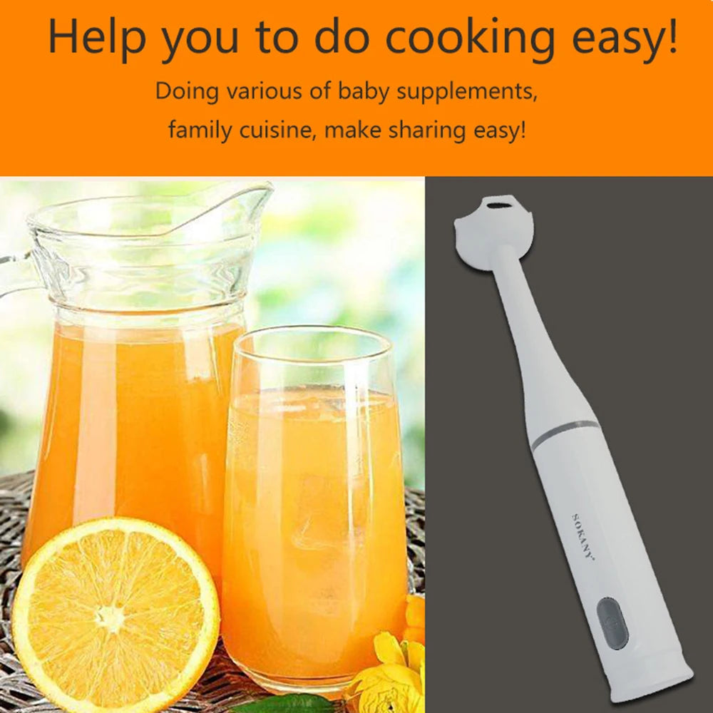 4 in 1 Electric Cooking Stick Machine Juicing Meat Grinder Mixer Household Cooking Stick Stirring Rod Multifunction Kitchen Tool
