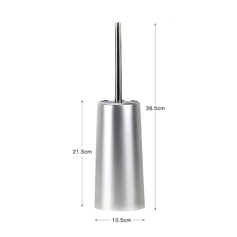 Golden Toilet Brush with Holder Wc Brush Bathroom Cleaning Brush Kit Bathroom Bath Accessories Household Floor Cleaning