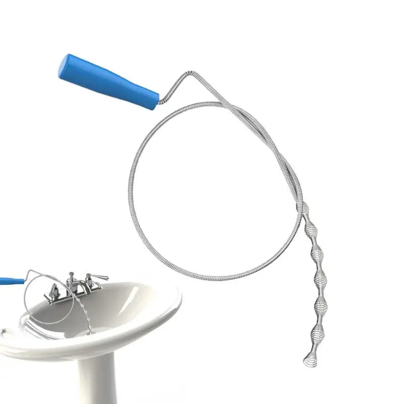 Sewer Dredging Tools Bendable Sewer Dredging Tools Sewer Cleaning Equipment For Bathroom Sewers Floor Drains Toilets Washbasin