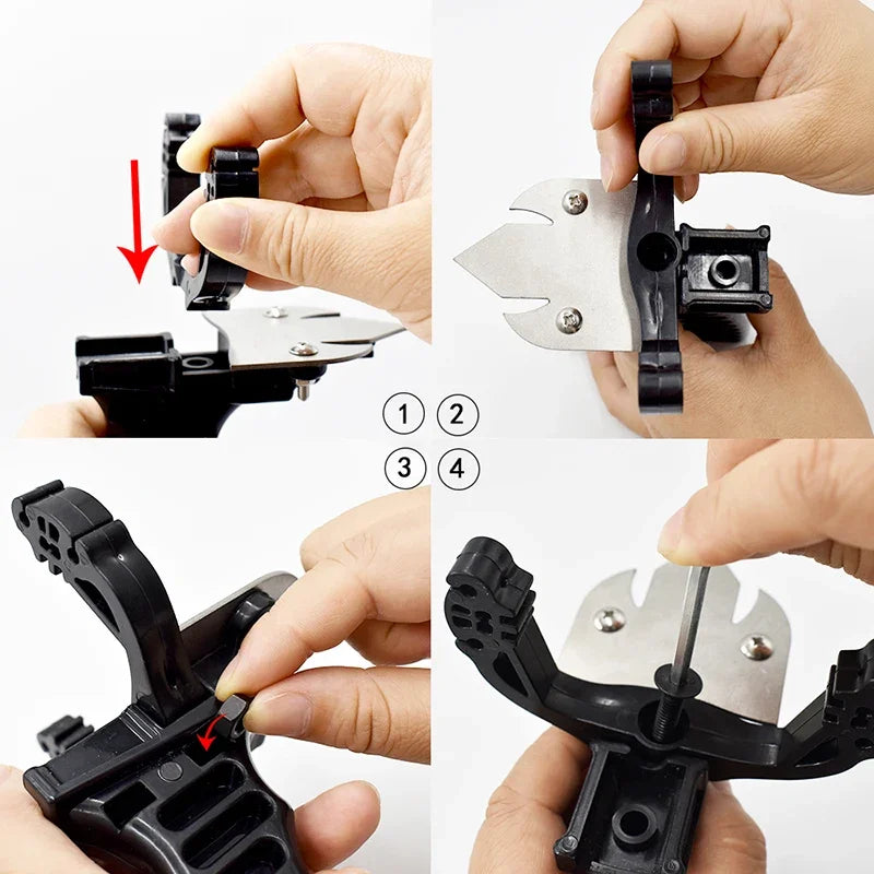 Professional Fishing Slingshot Set with Fishing Reel and Darts Catapult Used for Outdoor Sport Hunting Shooting Game Accessories