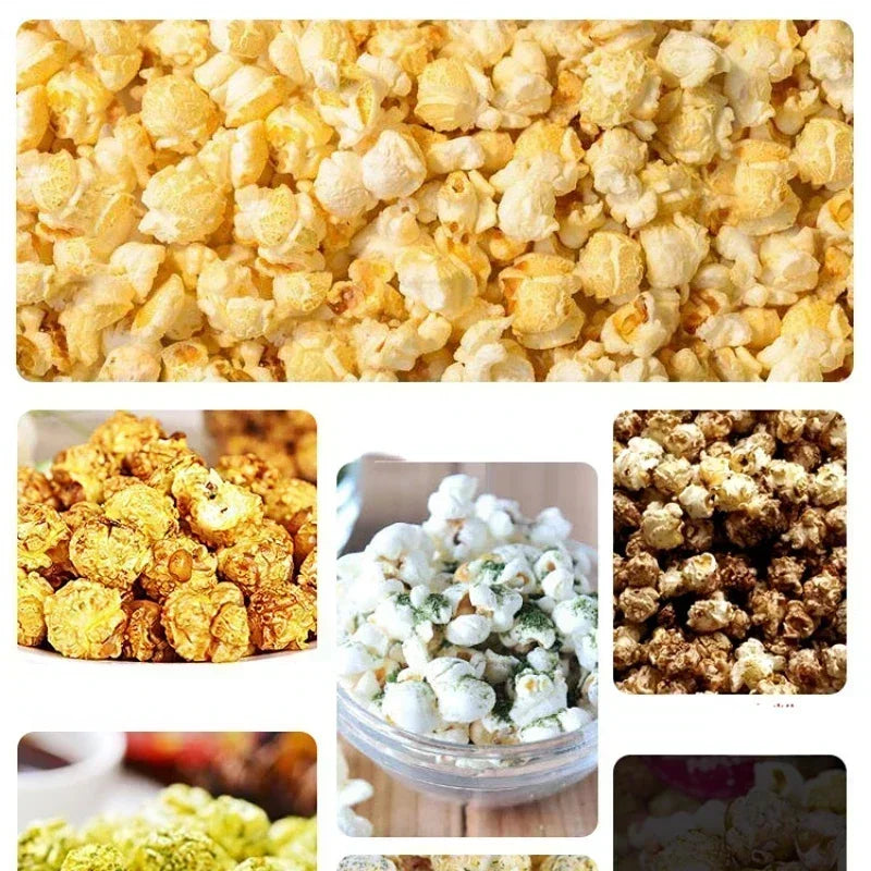 Commercial popcorn machine fully automatic small children's home popcorn machine electric hand-cranked popcorn ball