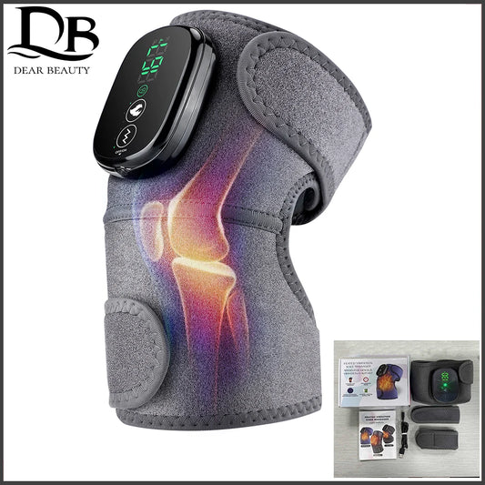Heated Knee Shoulder Elbow Pad Heating Keep Warm Fatigue Hyperthermia Wrap Hot Compress Treating Spasm Arthritis Pain Relief