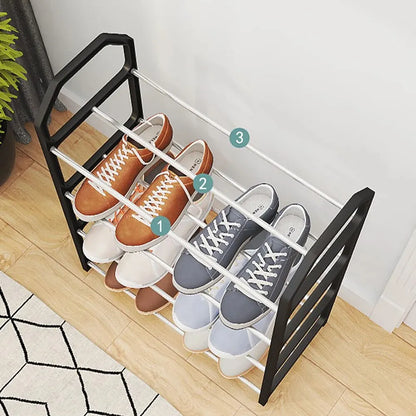4 Floor Assembly Creative Home Shoe Rack Dormitory Door Storage Rack Storage Shoe Cabinet Components Home Supplies