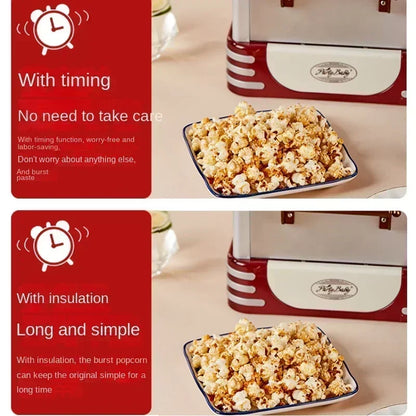 Commercial popcorn machine fully automatic small children's home popcorn machine electric hand-cranked popcorn ball