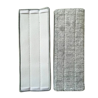 Replace Mop Head Microfiber Replacement Head Floor Cleaning Cloth Pads Flat Squeeze Hand Free Wringing Tools for Home, Kitchen