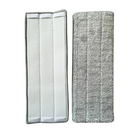 Replace Mop Head Microfiber Replacement Head Floor Cleaning Cloth Pads Flat Squeeze Hand Free Wringing Tools for Home, Kitchen