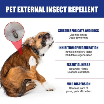 Pet Dog Cat Anti Flea Drops