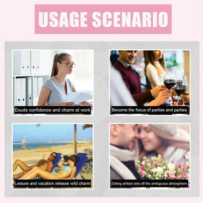 Portable Sex Flirting Perfume Essential Oil Long-lasting Fragrance Pheromone Perfume