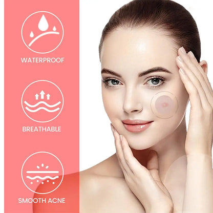 200 Counts Colorful Hydrocolloid Cute Star Shaped Acne Pimple Patch For Face Invisible Zit Cover Stickers Skin Care