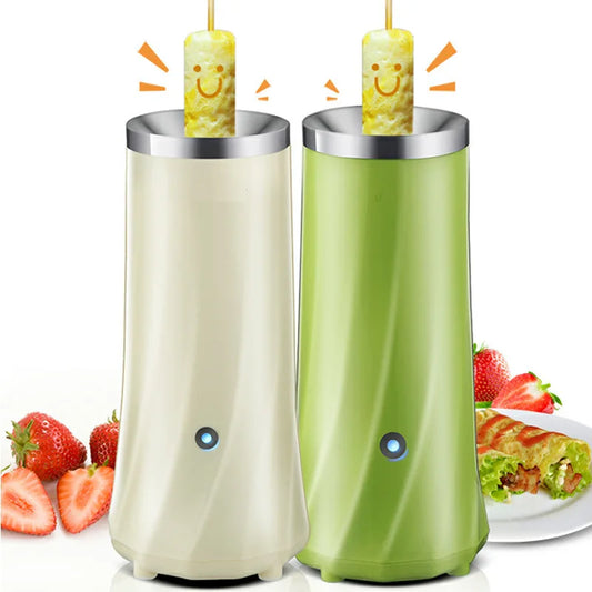 New Fully Automatic Egg Roll Machine Mini Egg Roll Sausage Machine Household Electric Omelette Egg Cooker Breakfast Machine