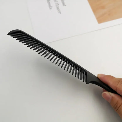 Comb Plastic Barber Comb Black Thickened Hair Cutting Comb Men's and Women's Styling Tools