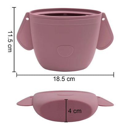 BPA Free Silicone Reusable Baby Feeding Snack Bags Leakproof Containers Fresh Bag Food Storage Box Freezer Bag Newborn Supplies