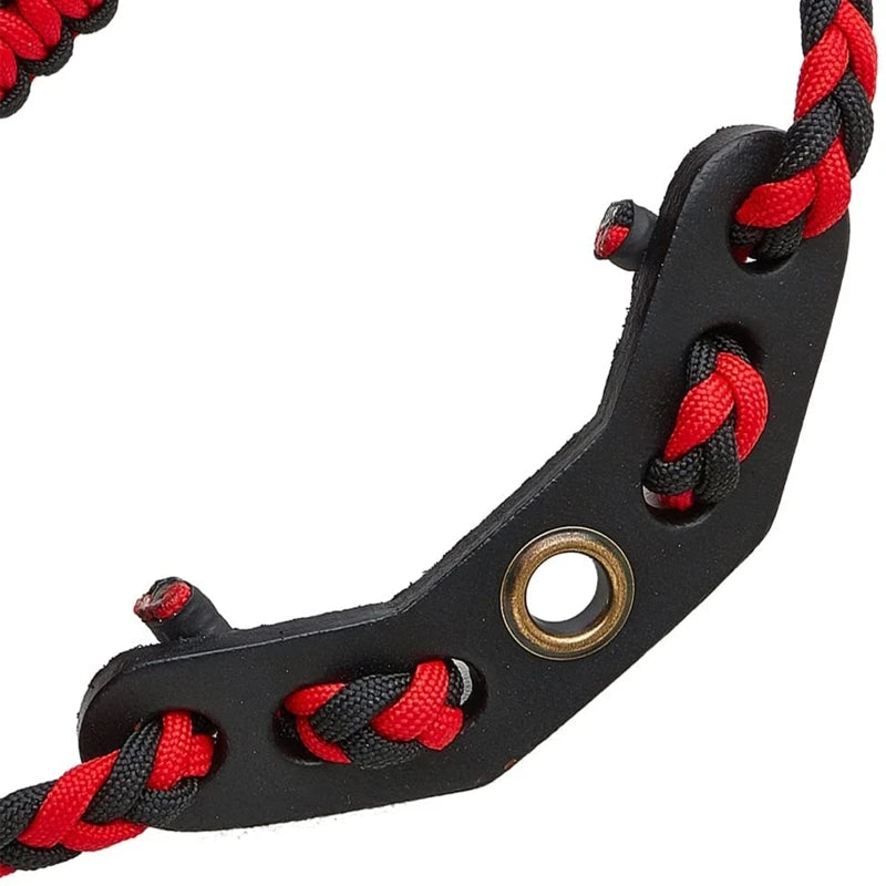 Knitted Wrist Bow Sling Archery Adjustable Braided Wrist Sling Strap Compound Bow Stabilizer for Shooting Practice Sport 24BD