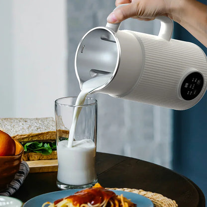 2024 New Household 800ml Electric Soymilk Machine LED Digital Display Multifunctional Blender Juicer Breaker Coffee Machine