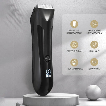 Professional Hair Cutting Machine Beard Trimmer Electric Shaver for Men Intimate Areas Hair Shaving Machine Safety Razor Clipper