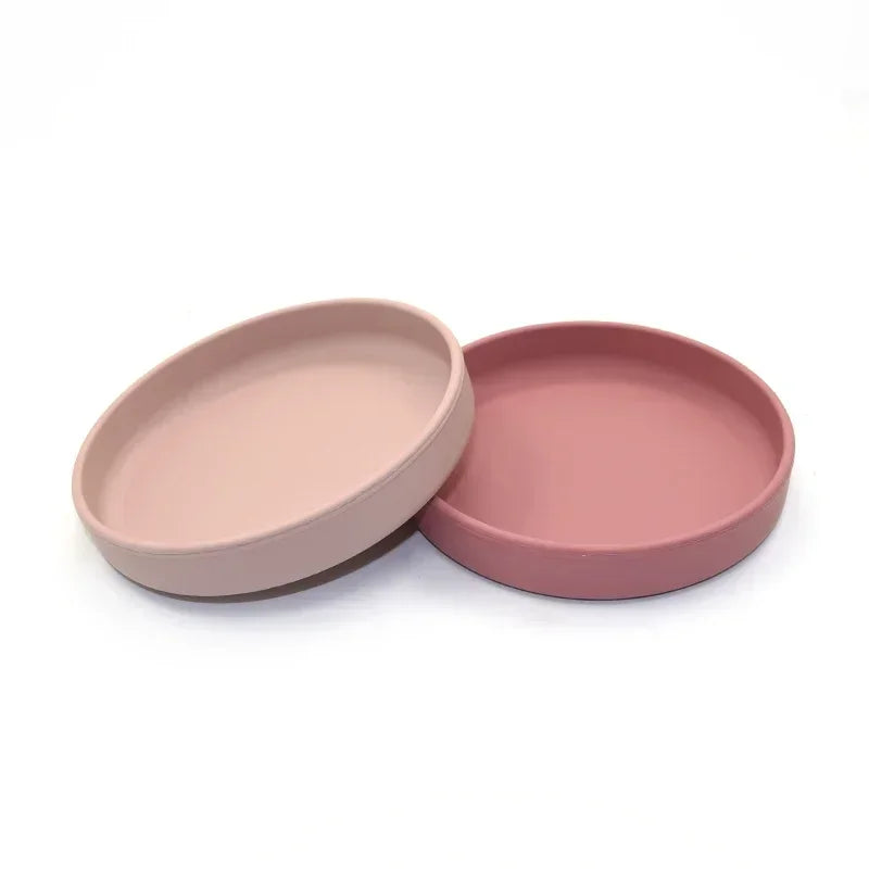 Baby Feeding Silicone Tableware Baby Products Safety Plate Children's Tableware