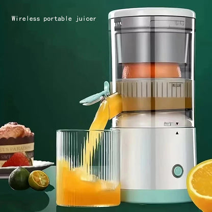 Fully Automatic Household Juicer, Portable Fruit Juicer, USB Charging Rotary Portable Small Juicer