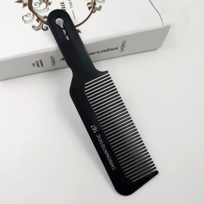 Comb Plastic Barber Comb Black Thickened Hair Cutting Comb Men's and Women's Styling Tools