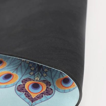 Custom Non-slip Round Meditation Suede Yoga Mat Large Round suede yoga round mat